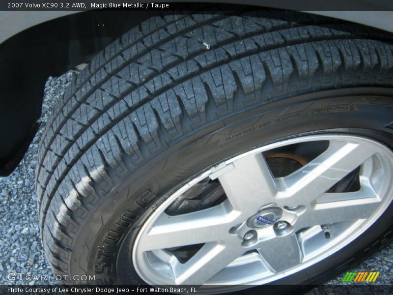 Magic Blue Metallic / Taupe 2007 Volvo XC90 3.2 AWD