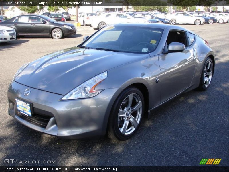 Platinum Graphite / Black Cloth 2009 Nissan 370Z Coupe