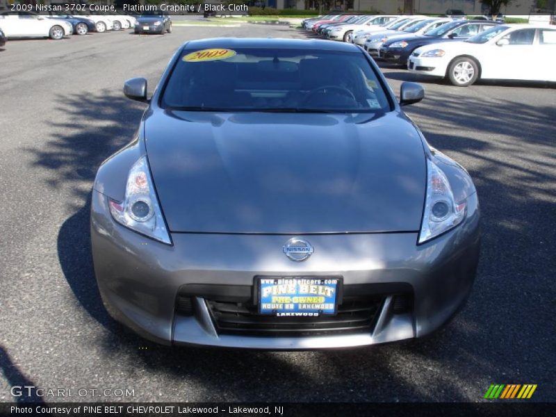 Platinum Graphite / Black Cloth 2009 Nissan 370Z Coupe