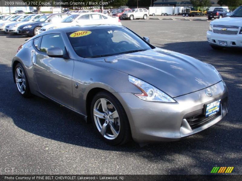 Platinum Graphite / Black Cloth 2009 Nissan 370Z Coupe
