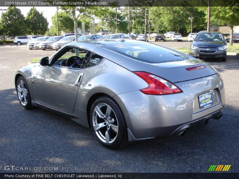 Platinum Graphite / Black Cloth 2009 Nissan 370Z Coupe