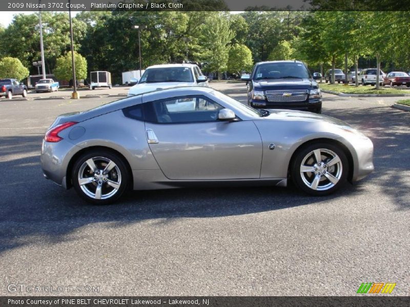 Platinum Graphite / Black Cloth 2009 Nissan 370Z Coupe