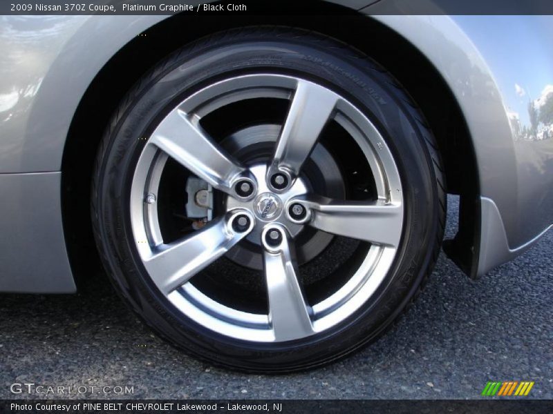 Platinum Graphite / Black Cloth 2009 Nissan 370Z Coupe