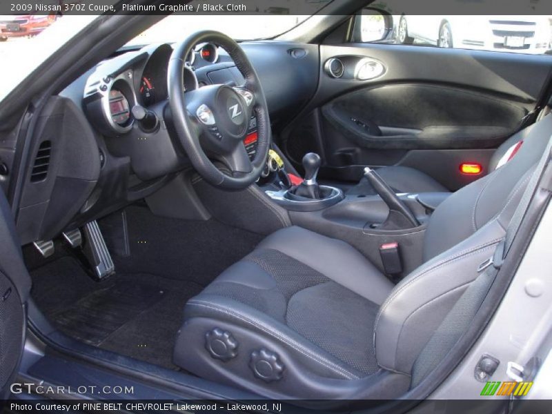 Platinum Graphite / Black Cloth 2009 Nissan 370Z Coupe