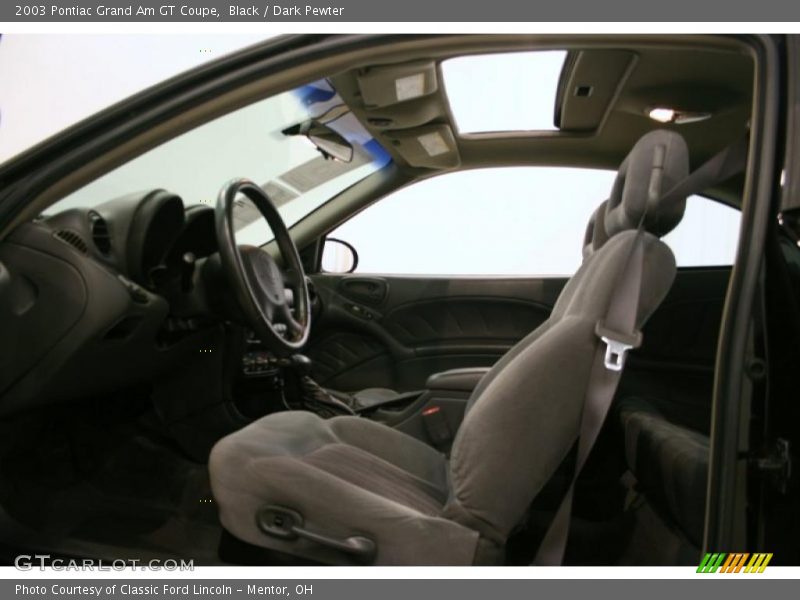Black / Dark Pewter 2003 Pontiac Grand Am GT Coupe