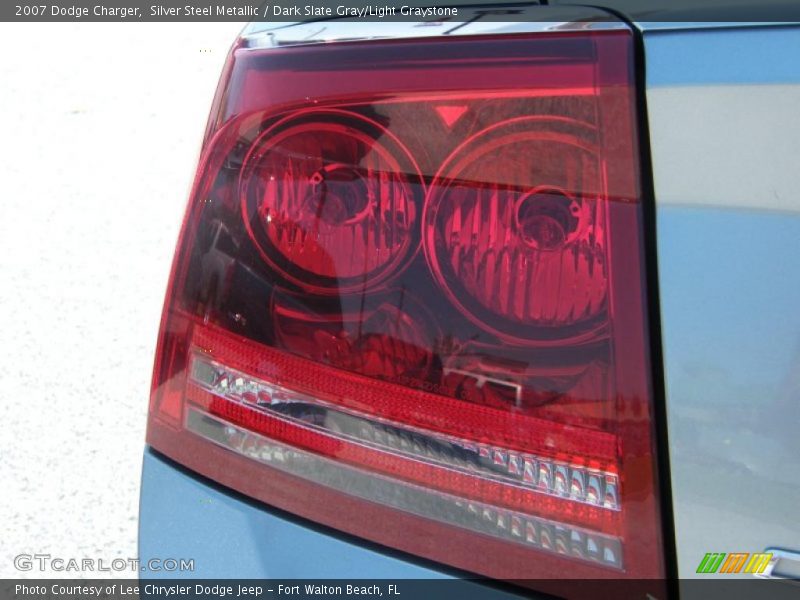 Silver Steel Metallic / Dark Slate Gray/Light Graystone 2007 Dodge Charger