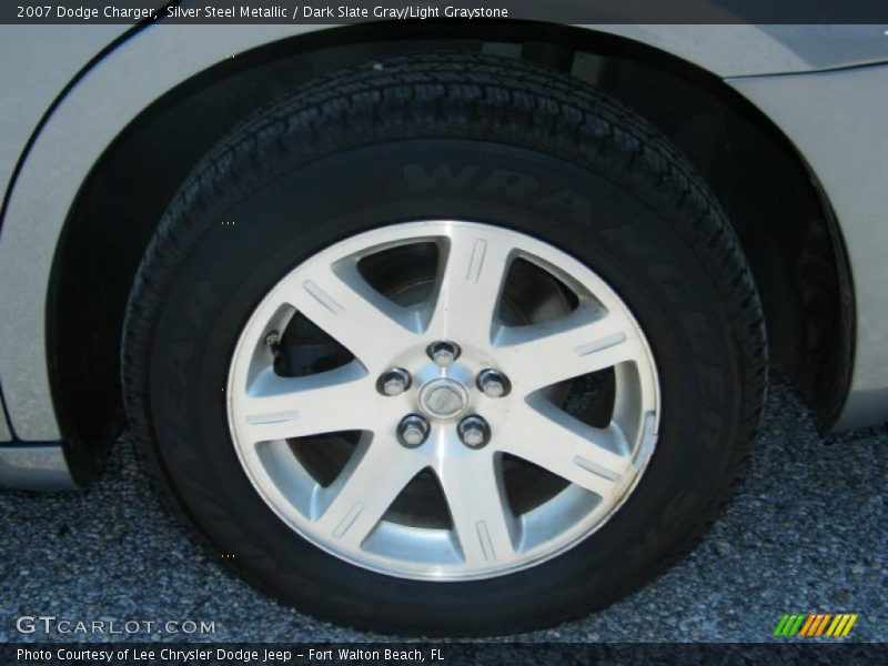 Silver Steel Metallic / Dark Slate Gray/Light Graystone 2007 Dodge Charger