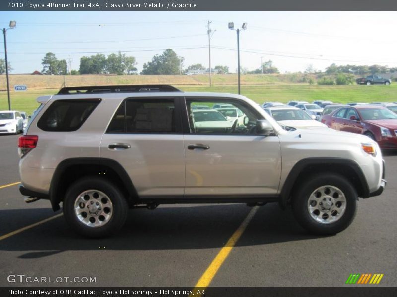 Classic Silver Metallic / Graphite 2010 Toyota 4Runner Trail 4x4