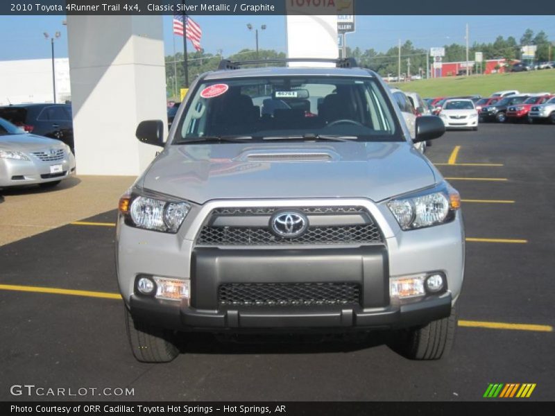 Classic Silver Metallic / Graphite 2010 Toyota 4Runner Trail 4x4