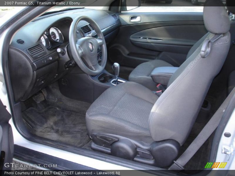 Titanium Metallic / Ebony 2007 Pontiac G5