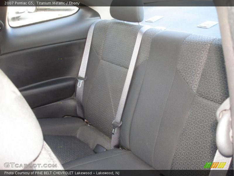Titanium Metallic / Ebony 2007 Pontiac G5