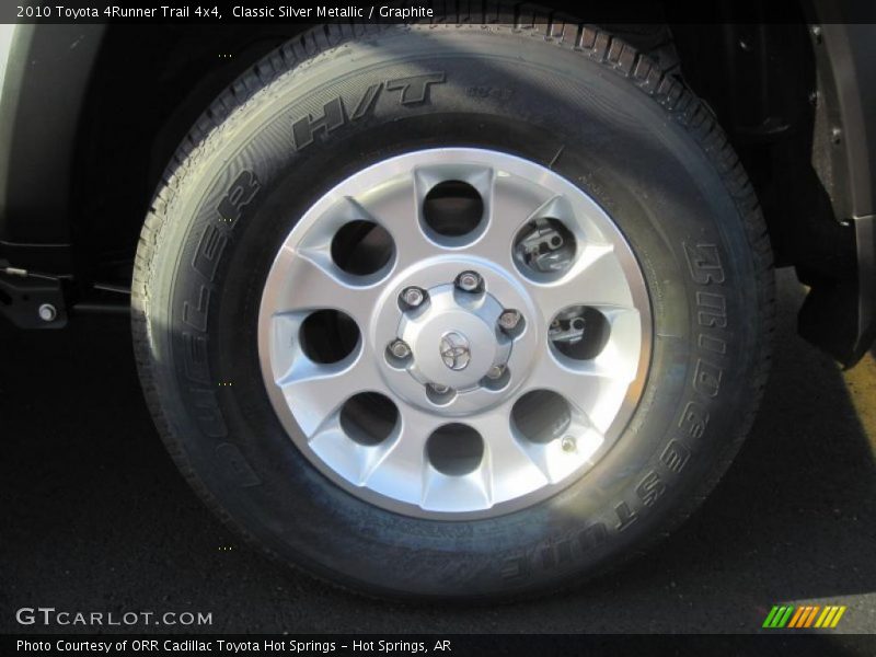 Classic Silver Metallic / Graphite 2010 Toyota 4Runner Trail 4x4