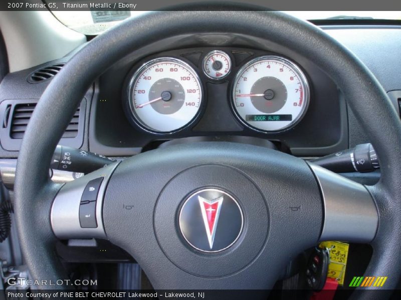 Titanium Metallic / Ebony 2007 Pontiac G5