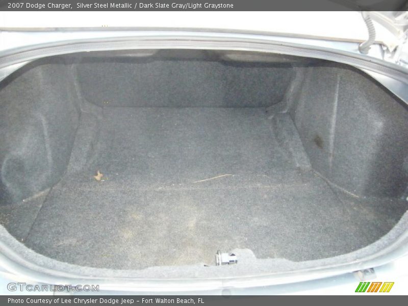 Silver Steel Metallic / Dark Slate Gray/Light Graystone 2007 Dodge Charger