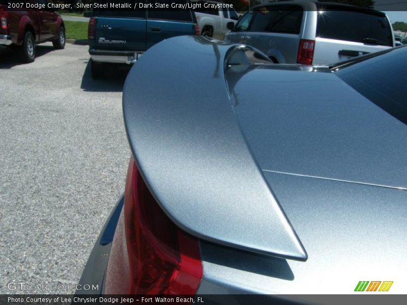 Silver Steel Metallic / Dark Slate Gray/Light Graystone 2007 Dodge Charger