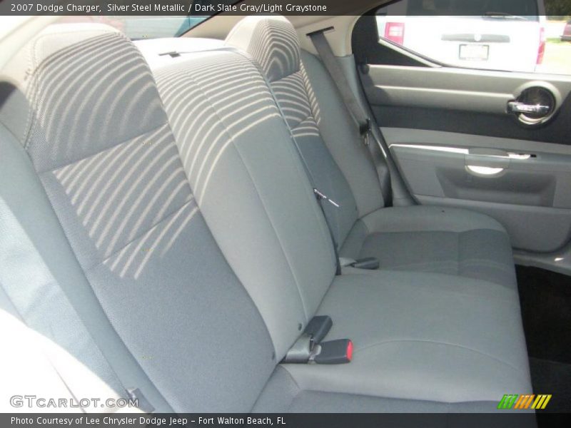Silver Steel Metallic / Dark Slate Gray/Light Graystone 2007 Dodge Charger