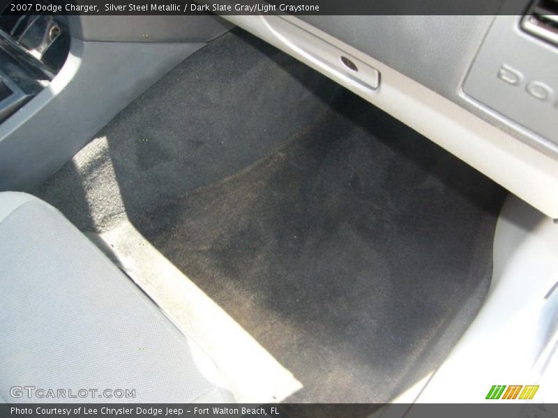 Silver Steel Metallic / Dark Slate Gray/Light Graystone 2007 Dodge Charger