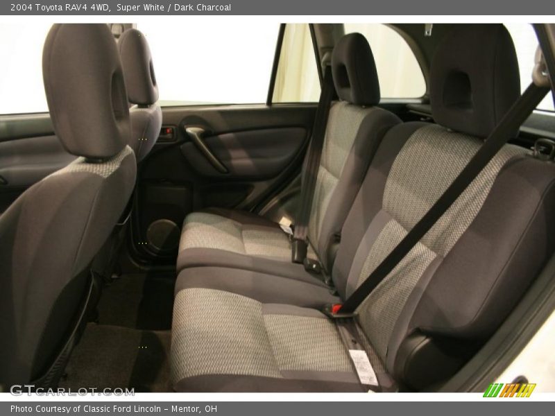Super White / Dark Charcoal 2004 Toyota RAV4 4WD