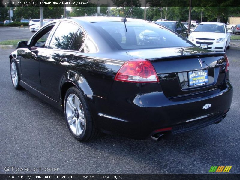 Panther Black Metallic / Onyx 2008 Pontiac G8