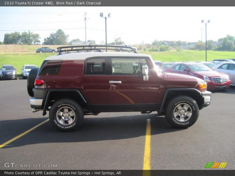 Brick Red / Dark Charcoal 2010 Toyota FJ Cruiser 4WD