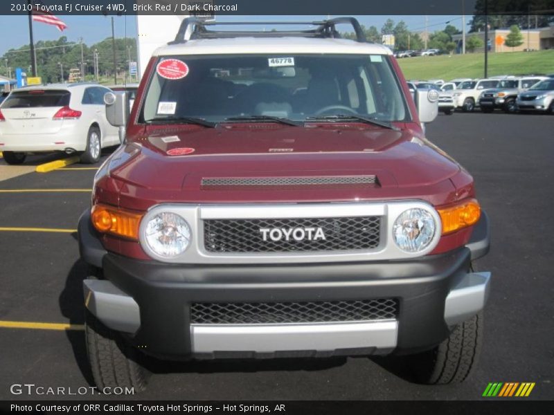 Brick Red / Dark Charcoal 2010 Toyota FJ Cruiser 4WD