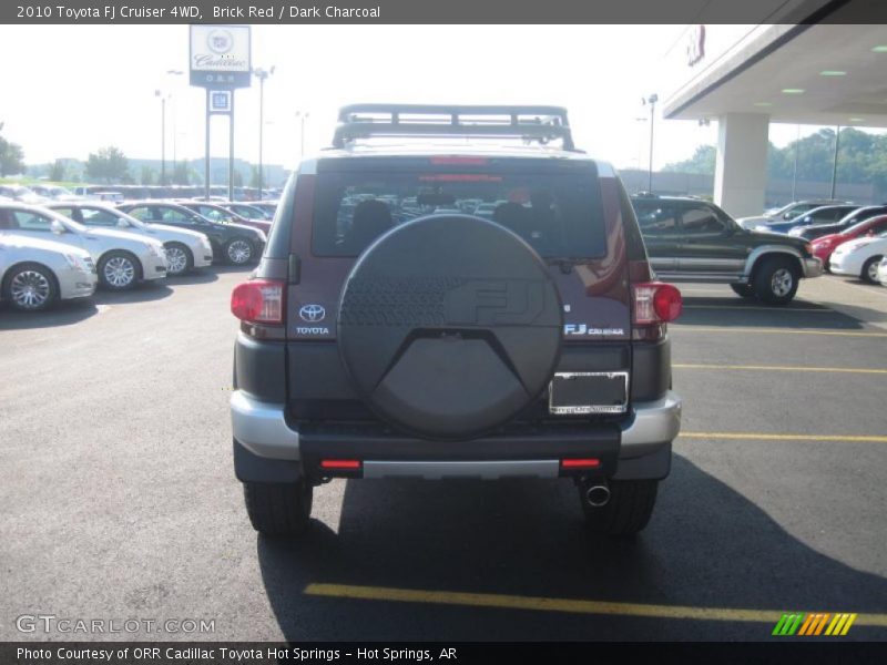 Brick Red / Dark Charcoal 2010 Toyota FJ Cruiser 4WD