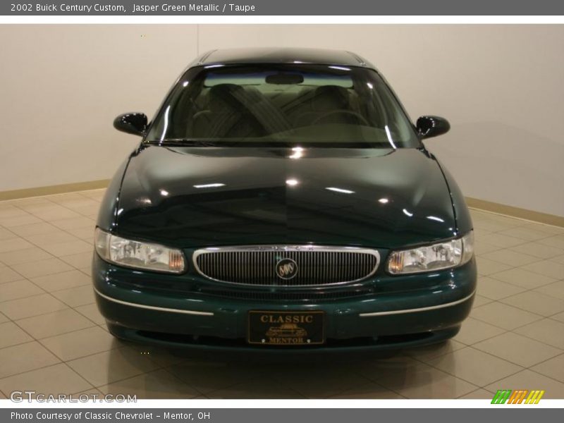 Jasper Green Metallic / Taupe 2002 Buick Century Custom