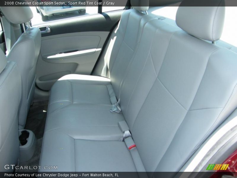 Sport Red Tint Coat / Gray 2008 Chevrolet Cobalt Sport Sedan