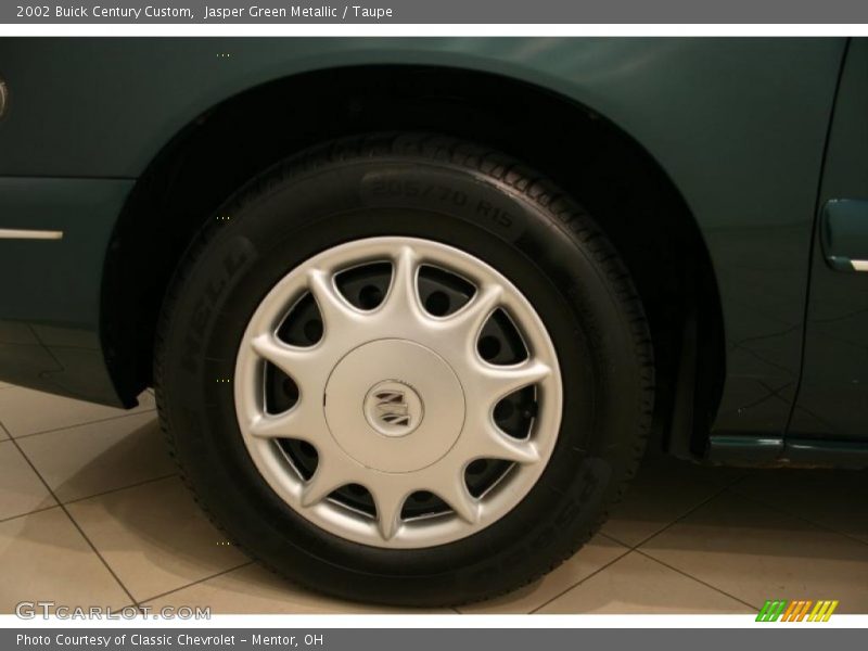 Jasper Green Metallic / Taupe 2002 Buick Century Custom