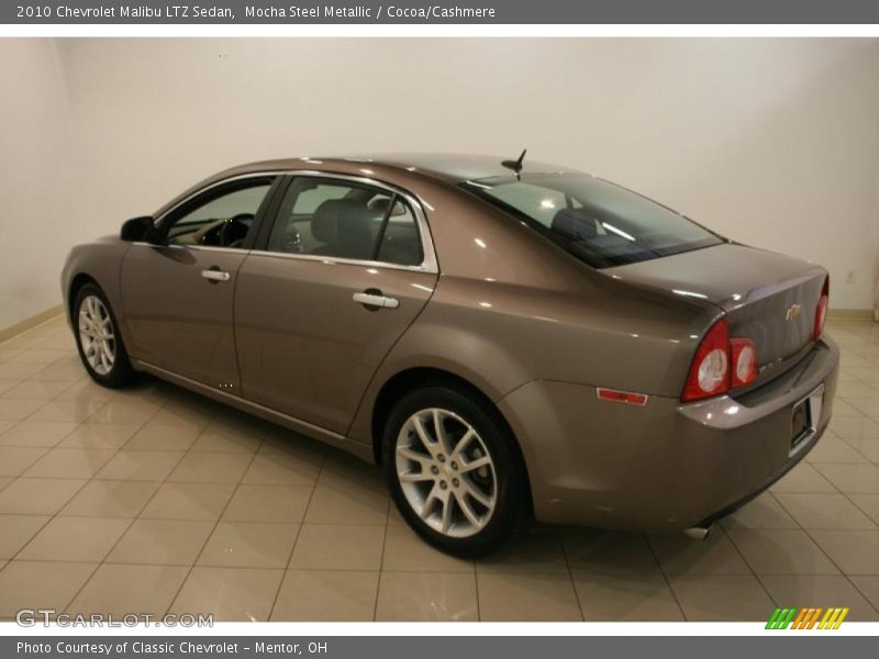Mocha Steel Metallic / Cocoa/Cashmere 2010 Chevrolet Malibu LTZ Sedan