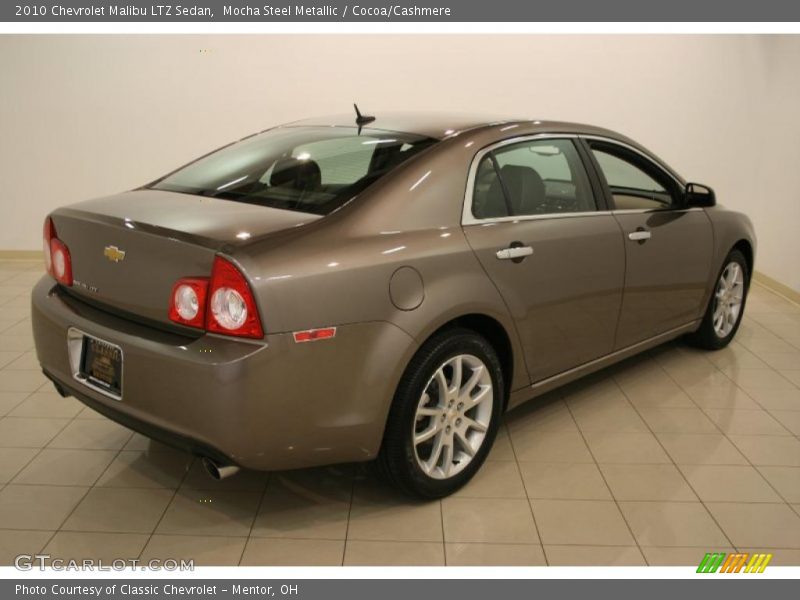Mocha Steel Metallic / Cocoa/Cashmere 2010 Chevrolet Malibu LTZ Sedan