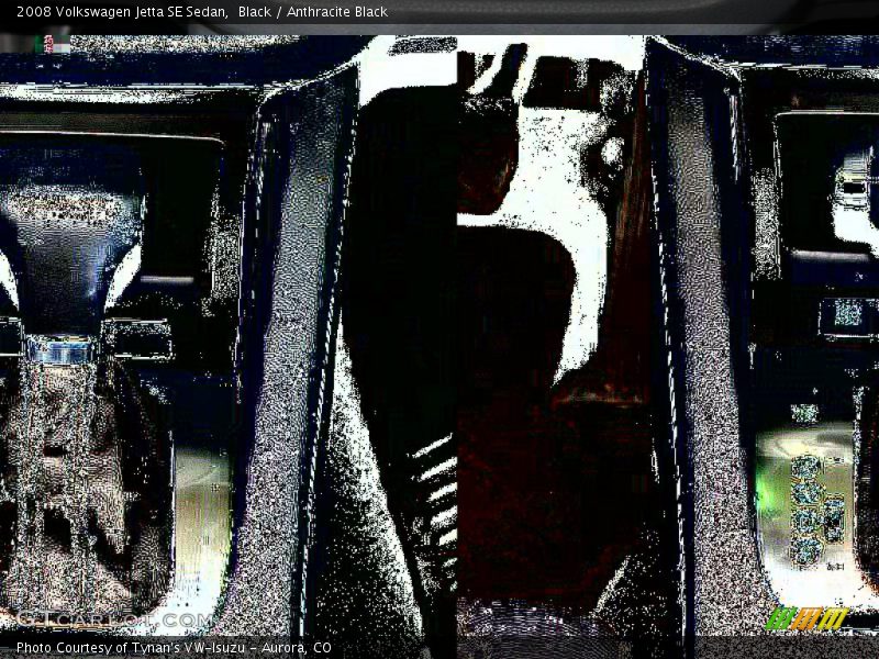Black / Anthracite Black 2008 Volkswagen Jetta SE Sedan