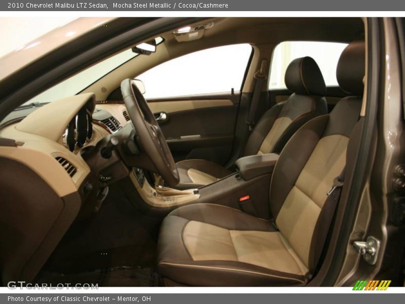 Mocha Steel Metallic / Cocoa/Cashmere 2010 Chevrolet Malibu LTZ Sedan