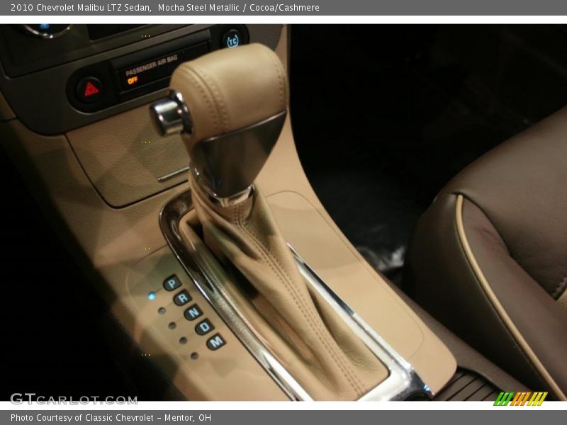 Mocha Steel Metallic / Cocoa/Cashmere 2010 Chevrolet Malibu LTZ Sedan