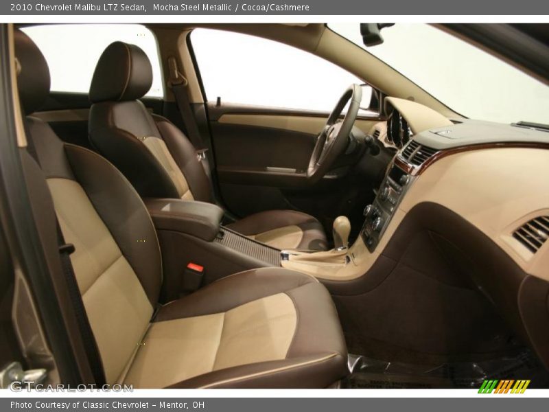 Mocha Steel Metallic / Cocoa/Cashmere 2010 Chevrolet Malibu LTZ Sedan