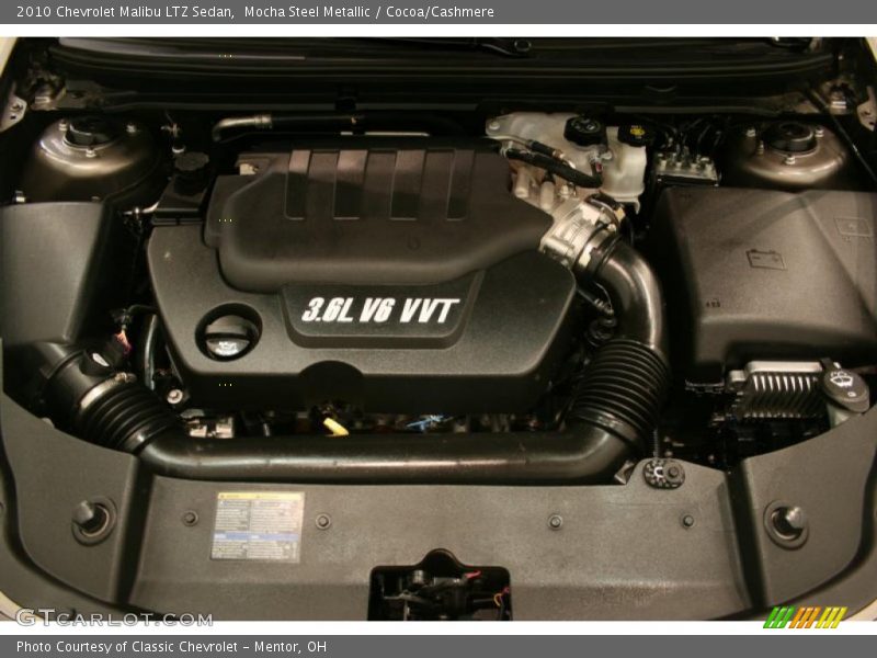 Mocha Steel Metallic / Cocoa/Cashmere 2010 Chevrolet Malibu LTZ Sedan
