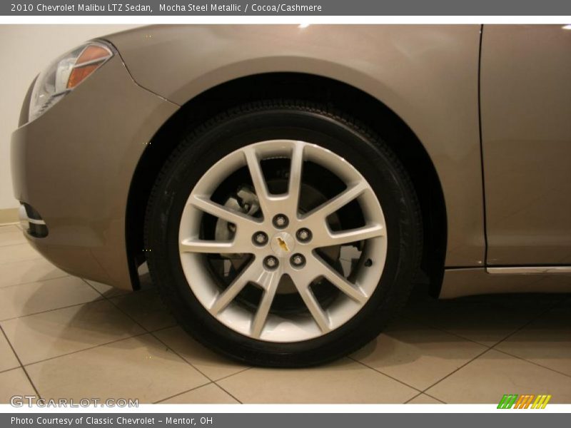 Mocha Steel Metallic / Cocoa/Cashmere 2010 Chevrolet Malibu LTZ Sedan