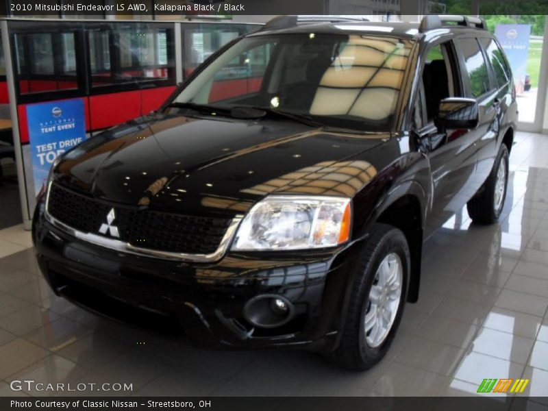 Kalapana Black / Black 2010 Mitsubishi Endeavor LS AWD