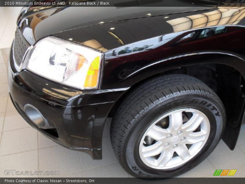 Kalapana Black / Black 2010 Mitsubishi Endeavor LS AWD
