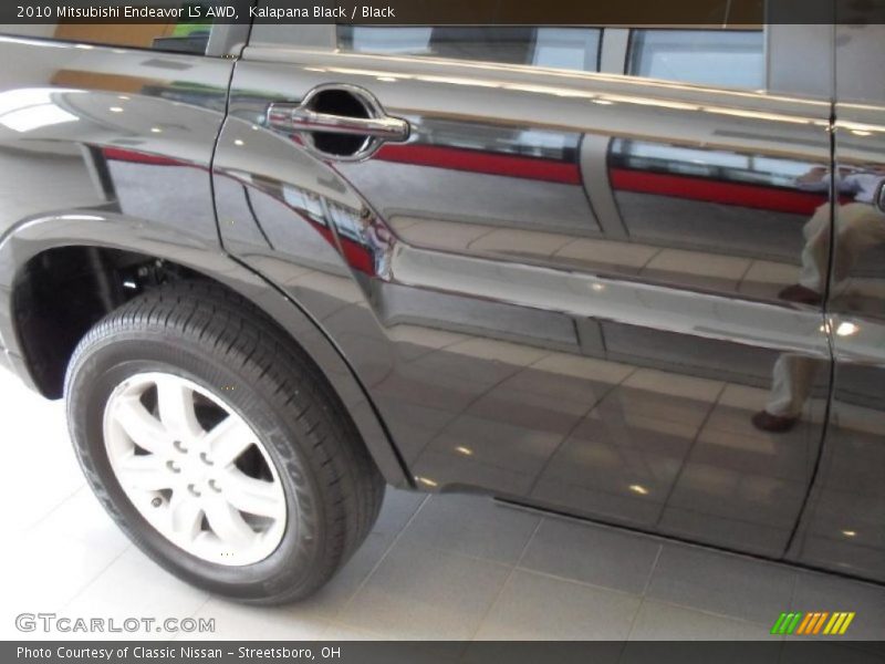 Kalapana Black / Black 2010 Mitsubishi Endeavor LS AWD