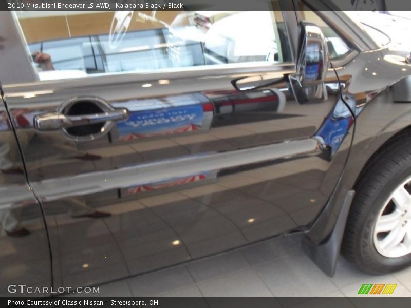 Kalapana Black / Black 2010 Mitsubishi Endeavor LS AWD