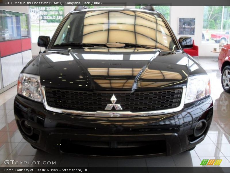 Kalapana Black / Black 2010 Mitsubishi Endeavor LS AWD