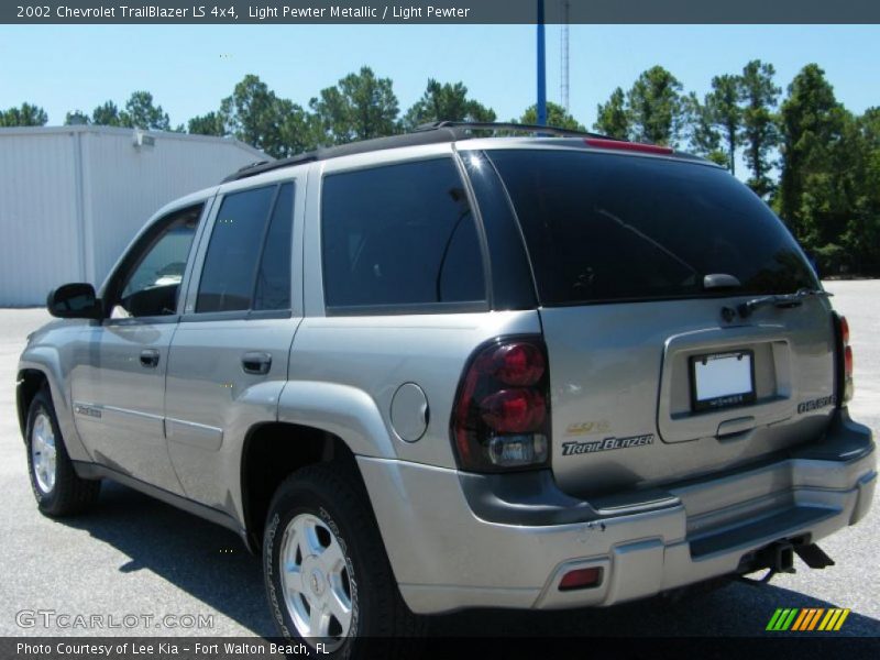 Light Pewter Metallic / Light Pewter 2002 Chevrolet TrailBlazer LS 4x4
