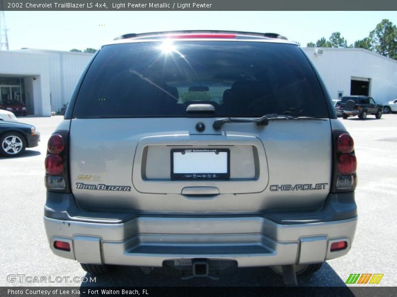 Light Pewter Metallic / Light Pewter 2002 Chevrolet TrailBlazer LS 4x4