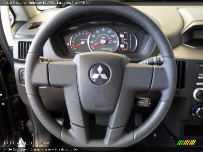 Kalapana Black / Black 2010 Mitsubishi Endeavor LS AWD