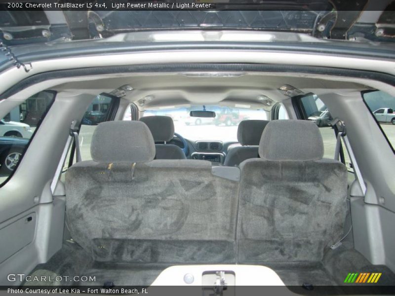 Light Pewter Metallic / Light Pewter 2002 Chevrolet TrailBlazer LS 4x4
