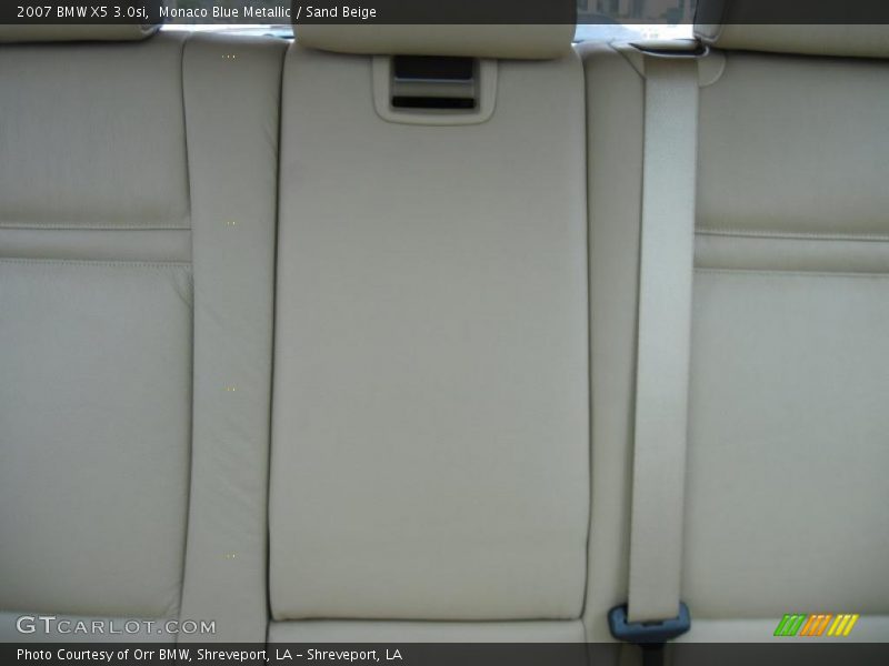 Monaco Blue Metallic / Sand Beige 2007 BMW X5 3.0si