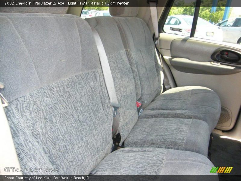 Light Pewter Metallic / Light Pewter 2002 Chevrolet TrailBlazer LS 4x4