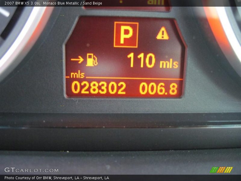 Monaco Blue Metallic / Sand Beige 2007 BMW X5 3.0si