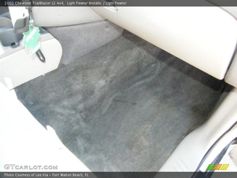 Light Pewter Metallic / Light Pewter 2002 Chevrolet TrailBlazer LS 4x4